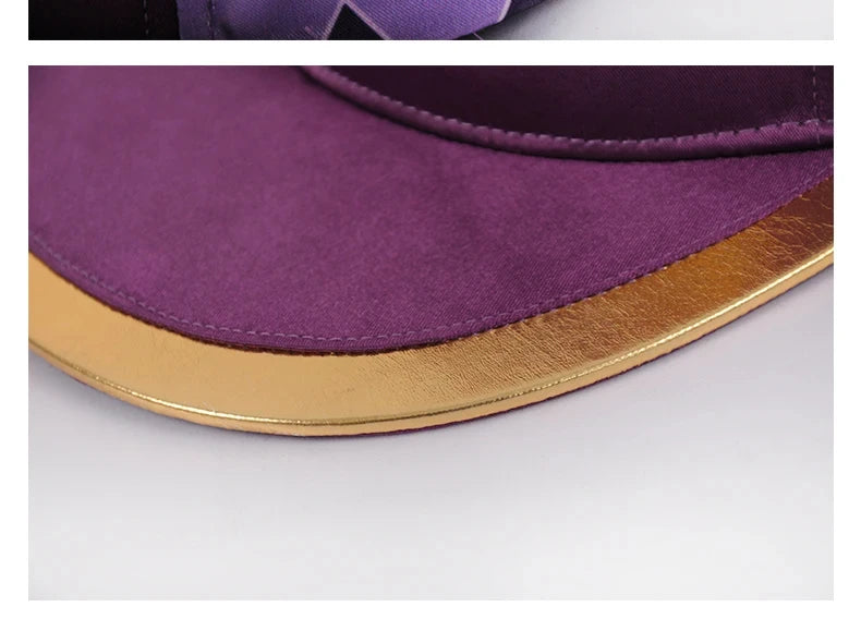 KDA Hat Purple Embroidery Cap