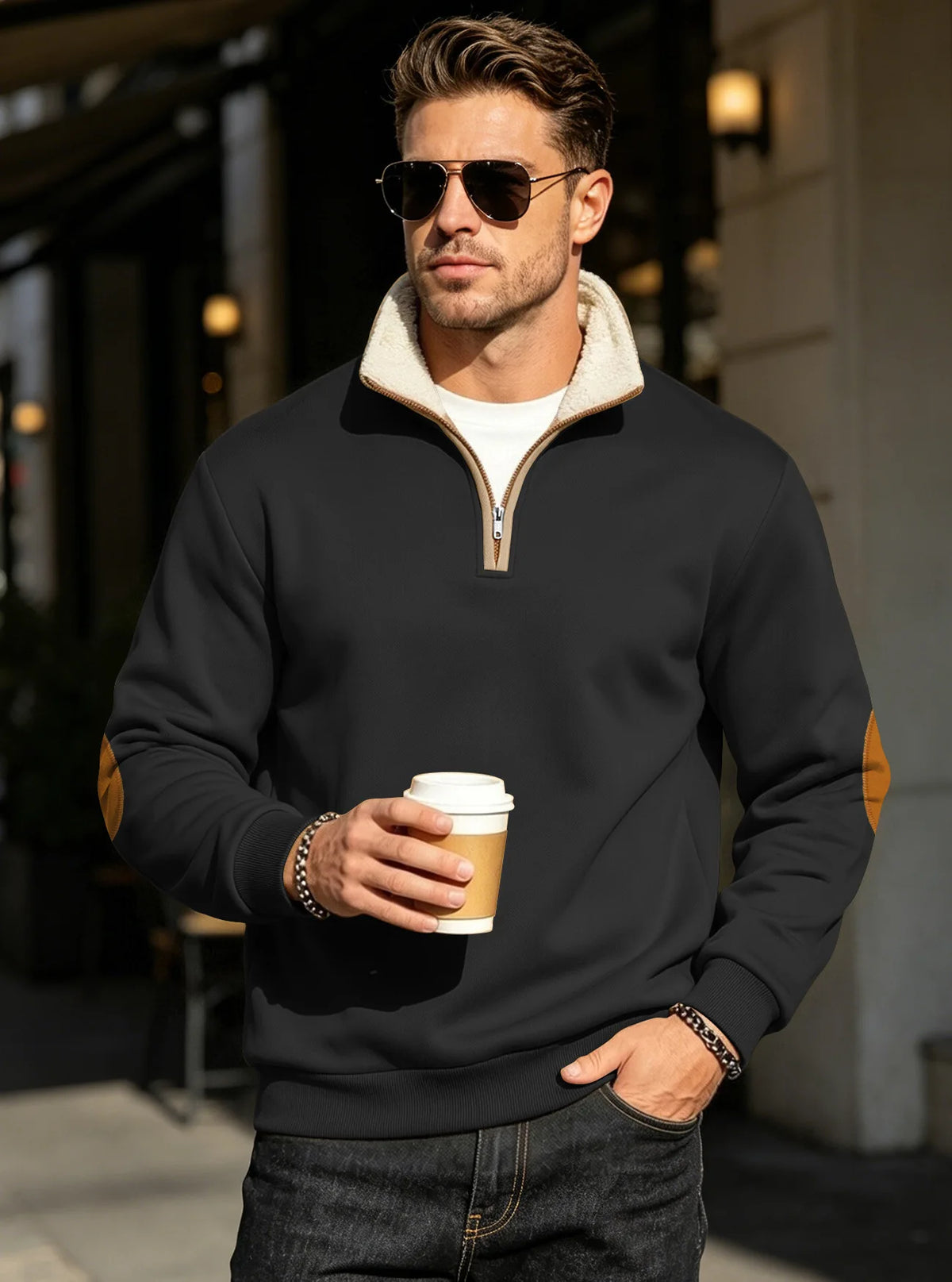 Men's Casual Retro Sweater