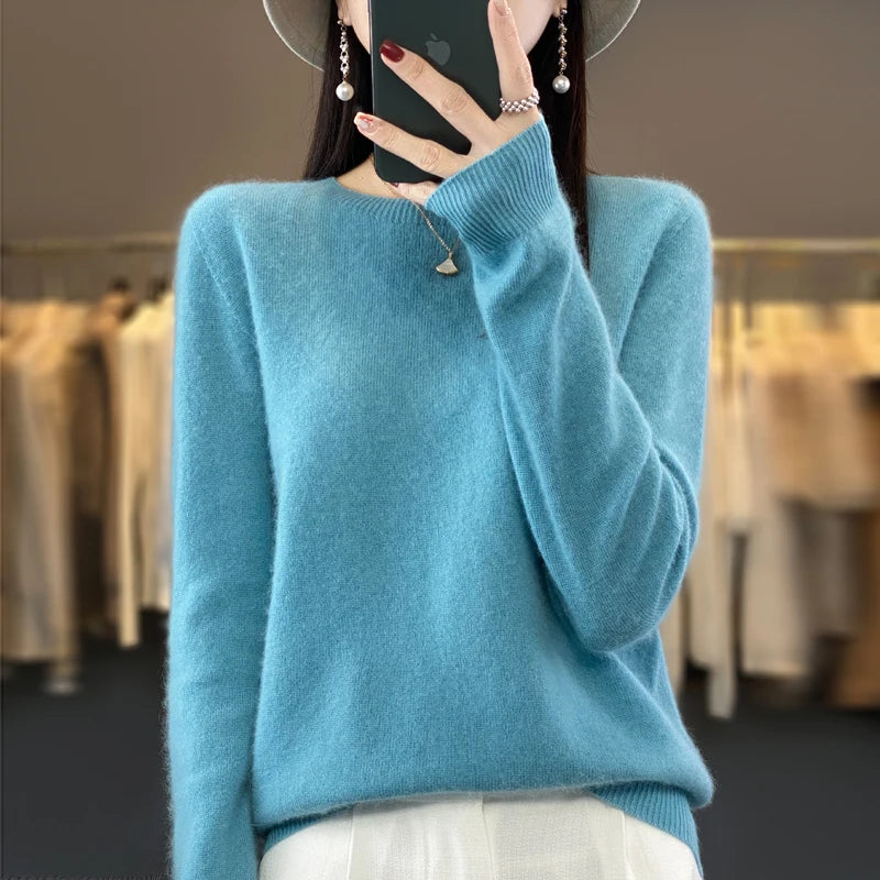 Maglione da donna in lana merino