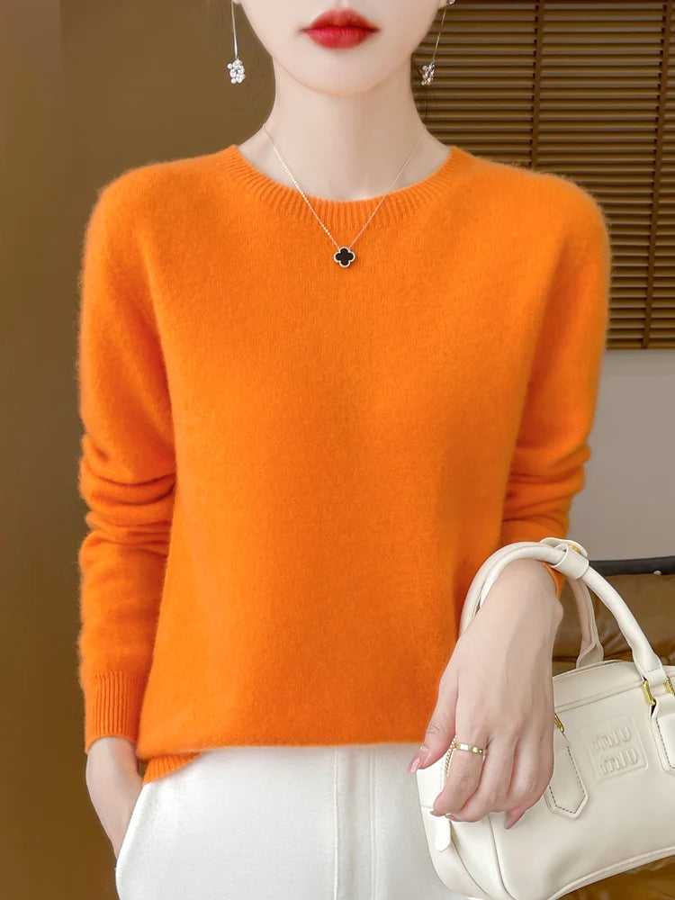 Maglione da donna in lana merino