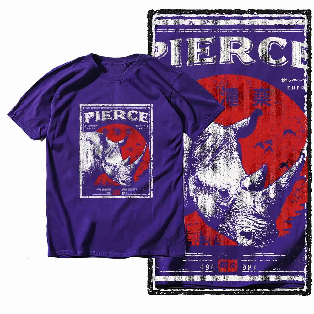 Men's Purple Graphik T-shirt