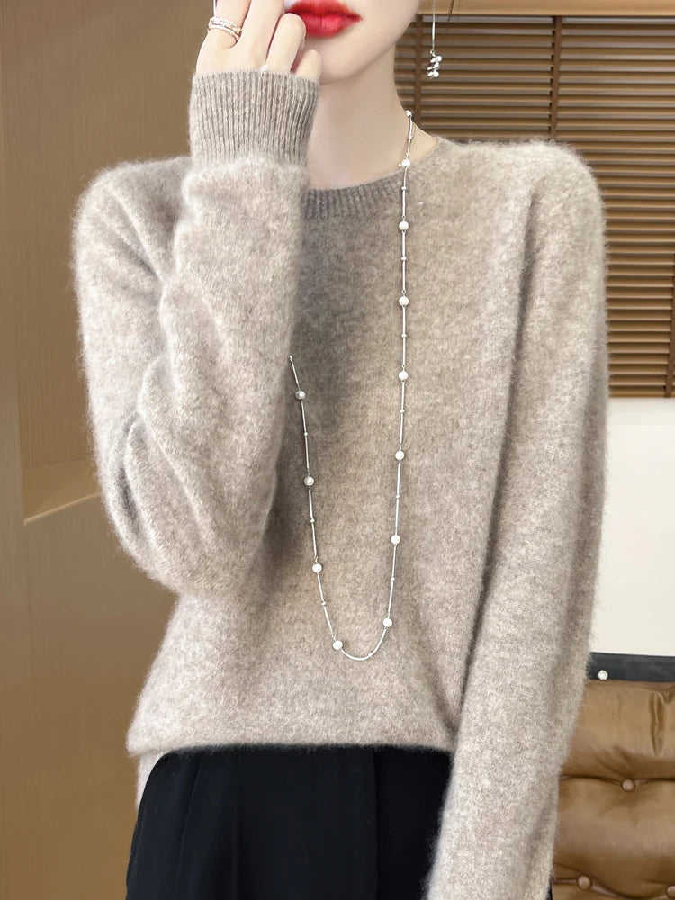 Maglione da donna in lana merino