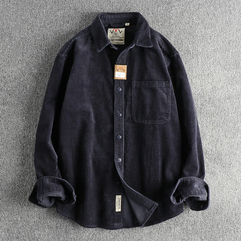 Men's Cotton Velvet Shirt
