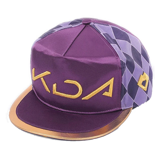KDA Hat Purple Embroidery Cap