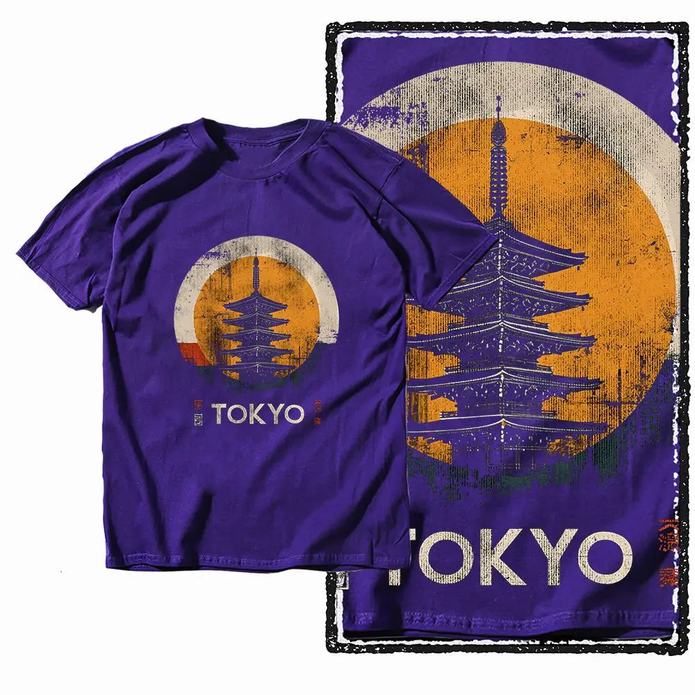 Men's Purple Graphik T-shirt