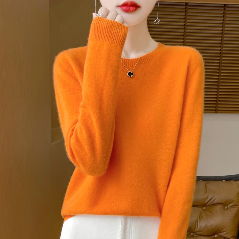 Maglione da donna in lana merino