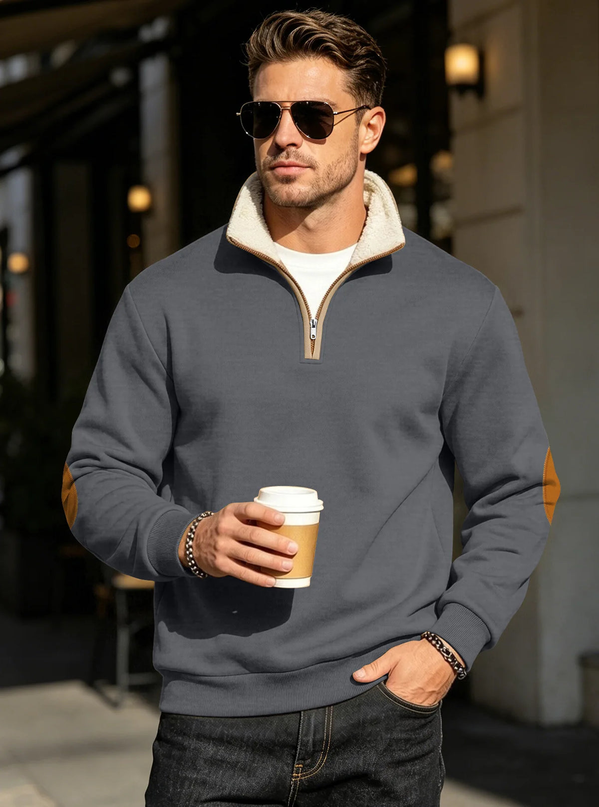 Men's Casual Retro Sweater