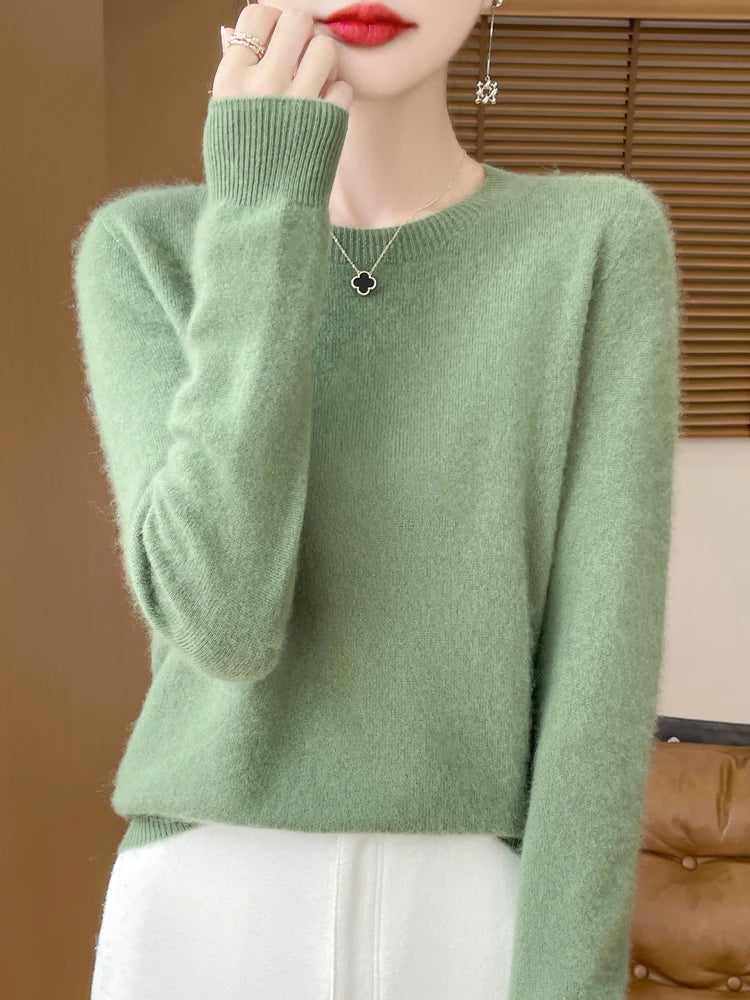 Maglione da donna in lana merino