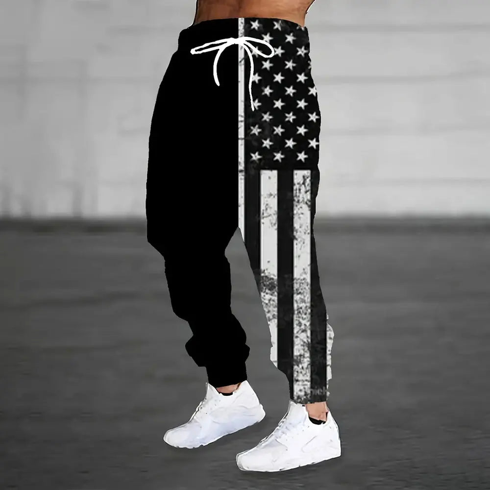 Men's Jogger Print Pants