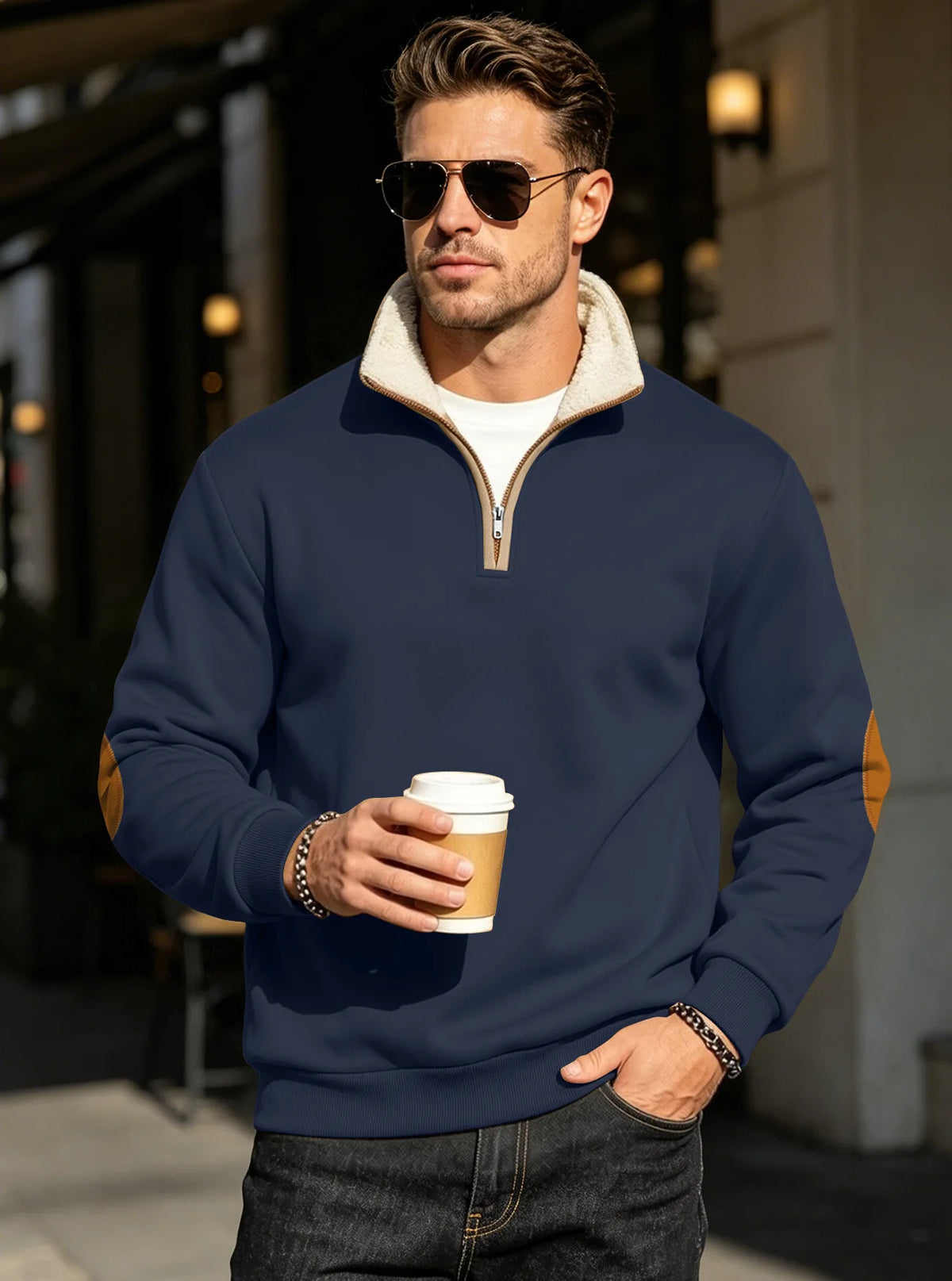 Men's Casual Retro Sweater