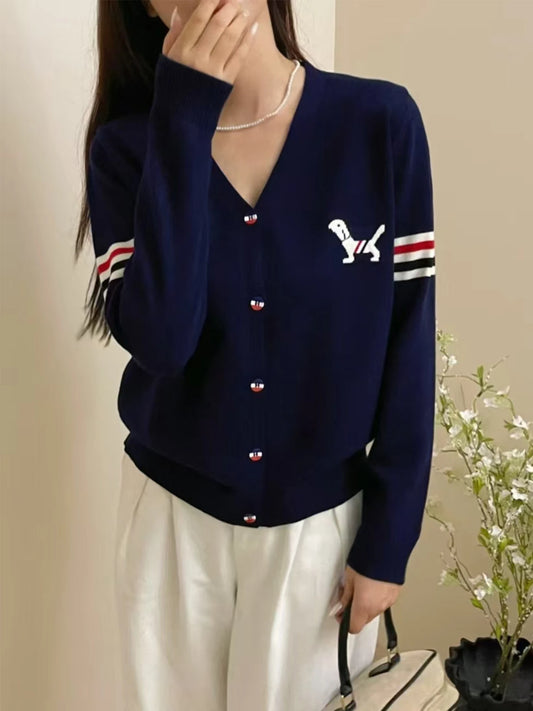 Women's Knitted Open Cardigan