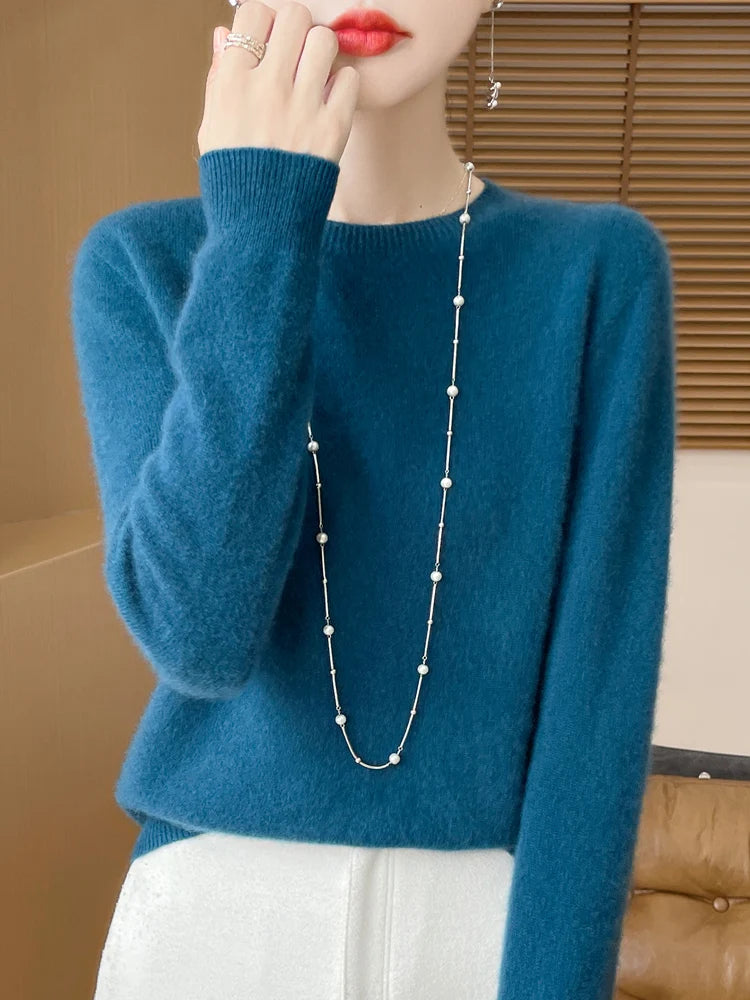 Maglione da donna in lana merino
