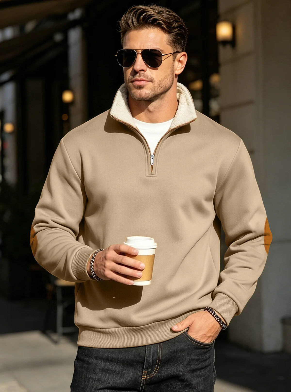 Men's Casual Retro Sweater