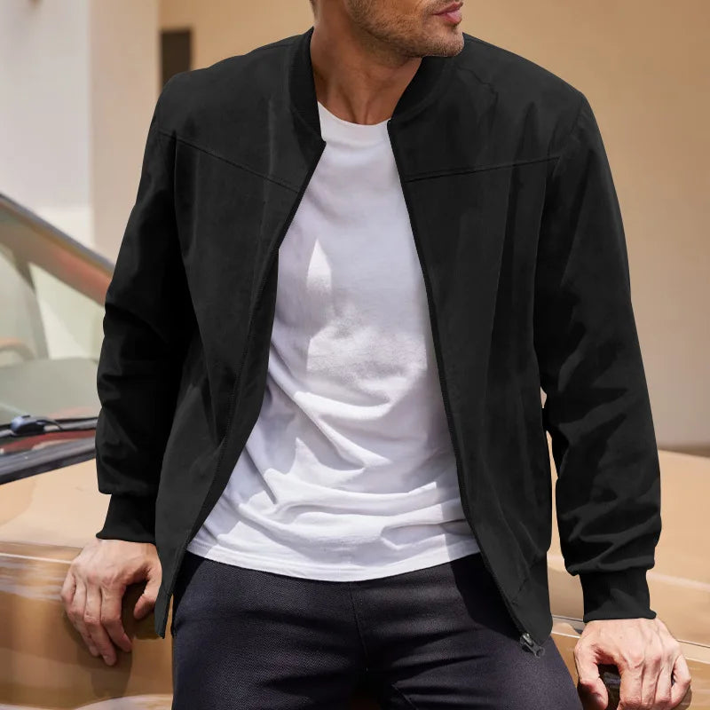Veste bomber de pilote pour homme