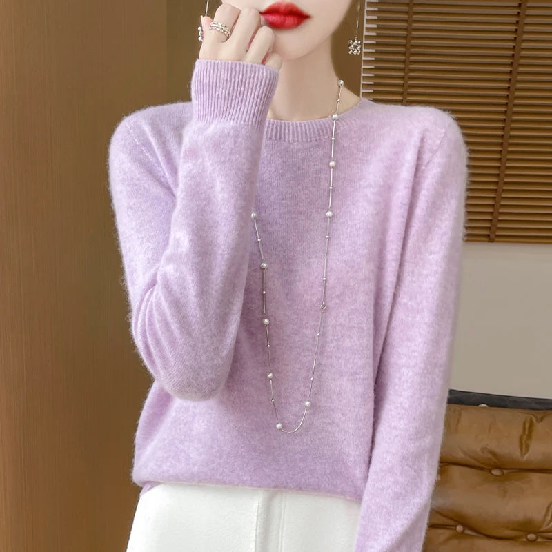 Maglione da donna in lana merino