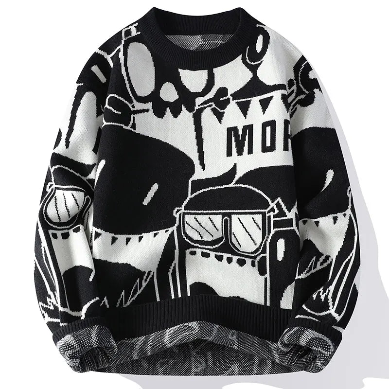 Men's Trendy Cartoon Sweater