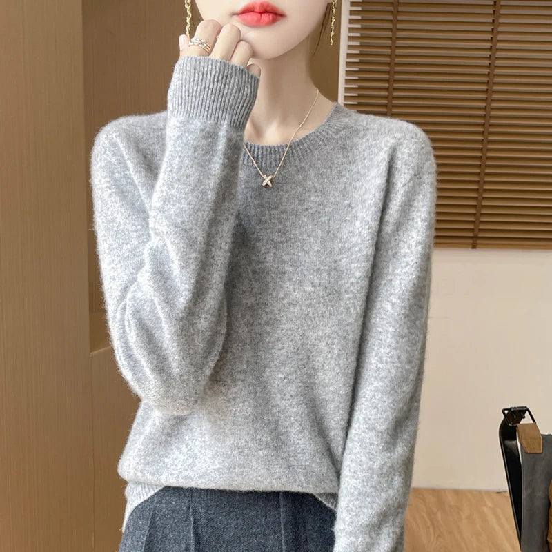 Maglione da donna in lana merino