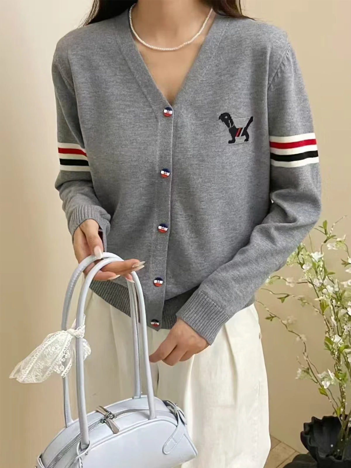 Women's Knitted Open Cardigan