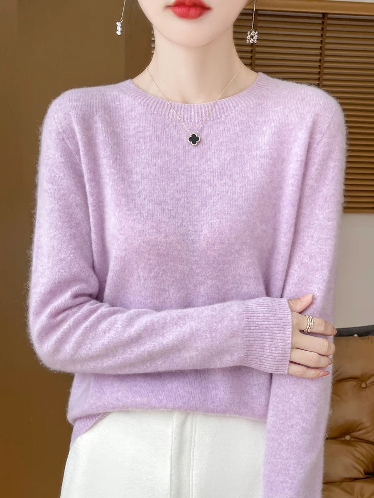 Maglione da donna in lana merino