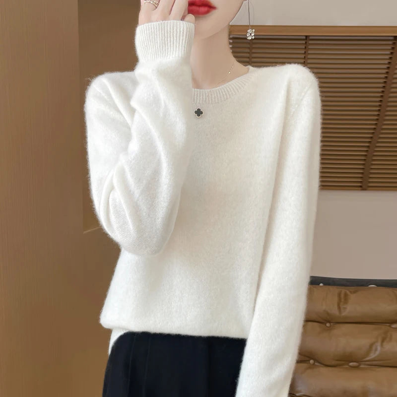 Maglione da donna in lana merino