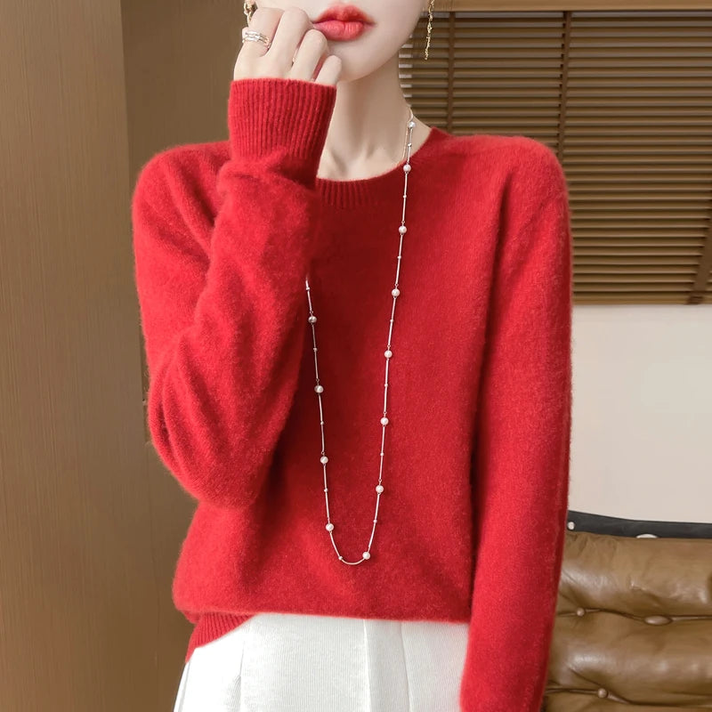 Maglione da donna in lana merino