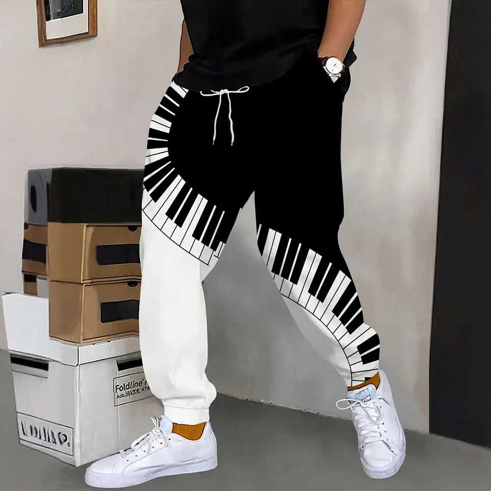 Men's Jogger Print Pants