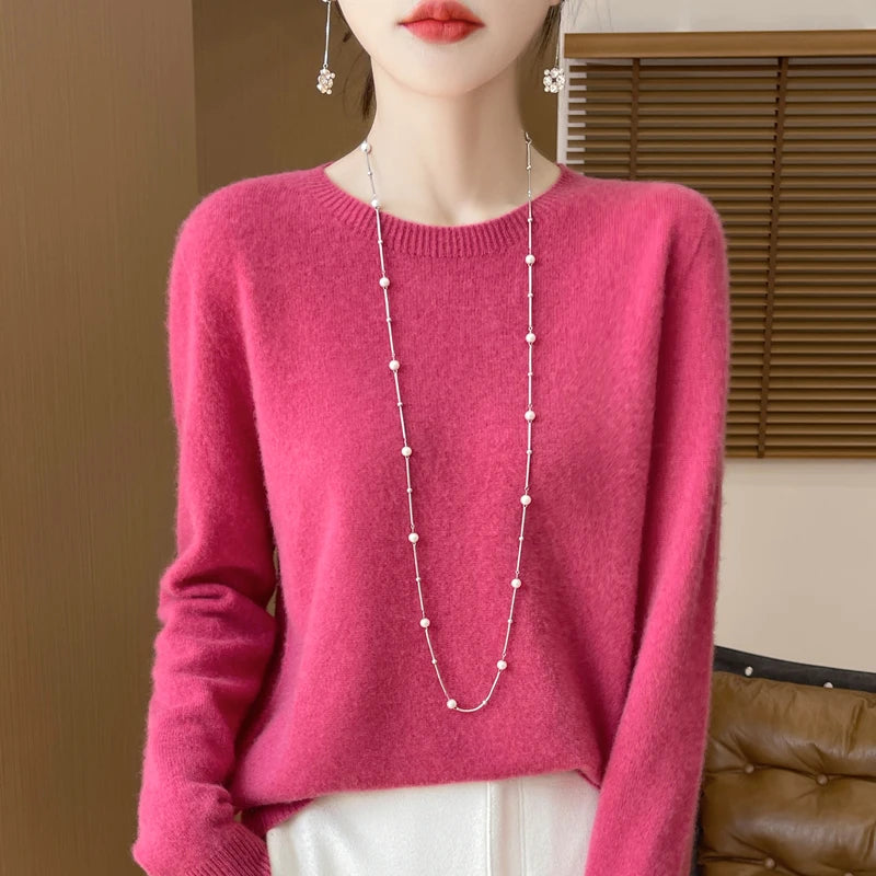 Maglione da donna in lana merino