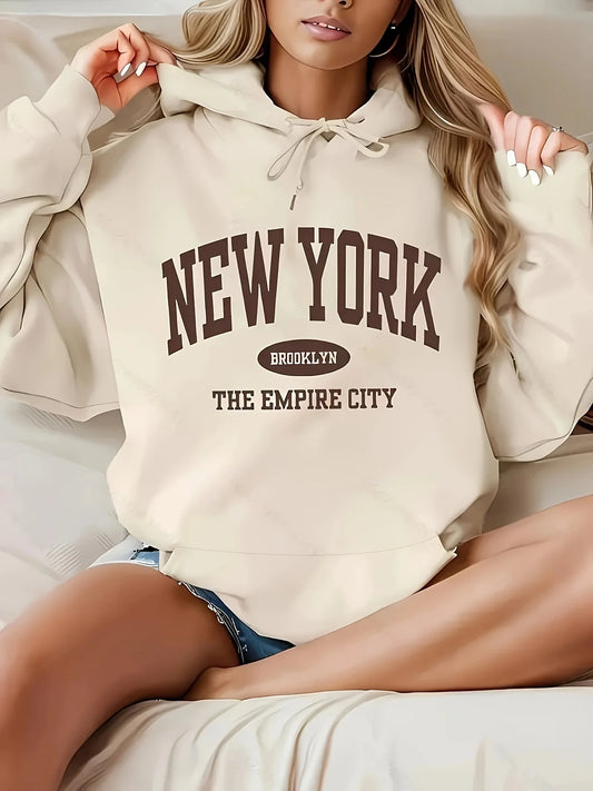 Damen New York Kapuze