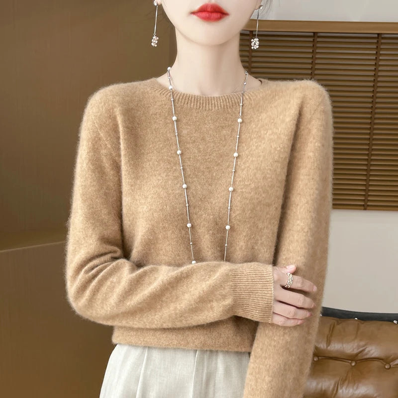 Maglione da donna in lana merino